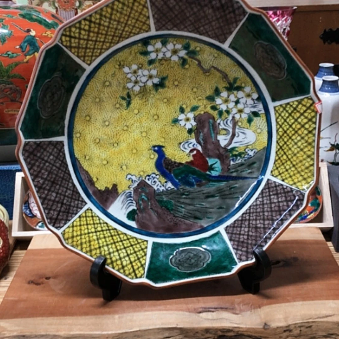 【闪购商品】碗九谷烧直径30高度4.5