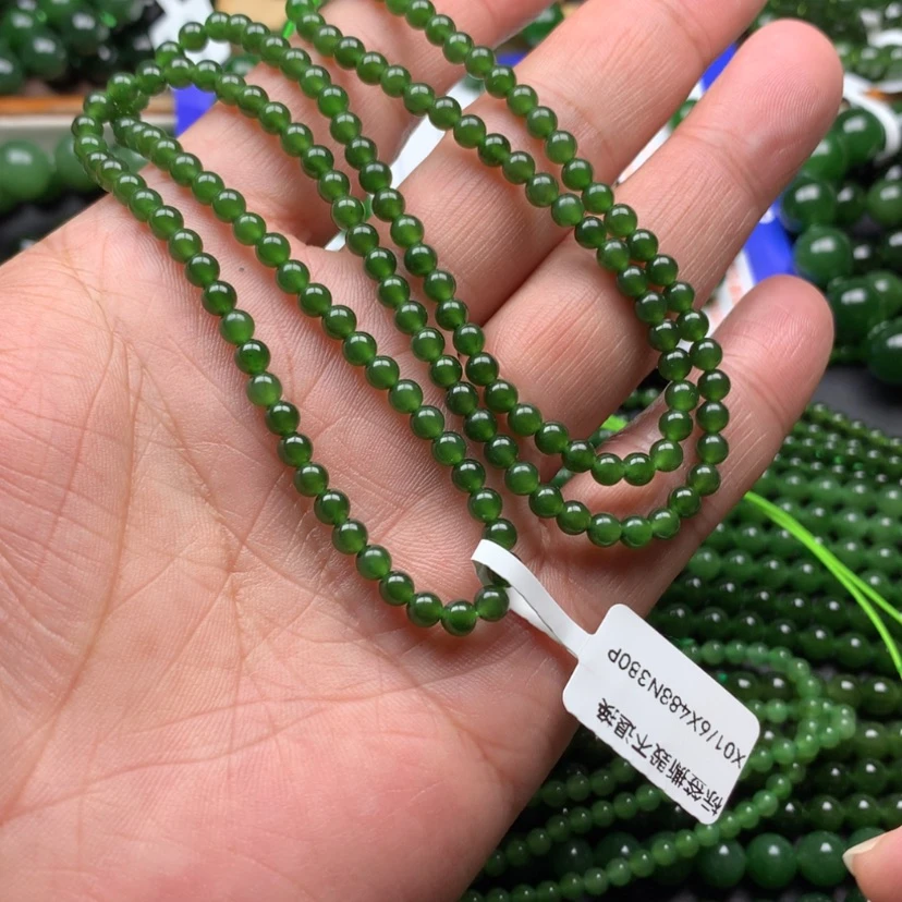 【闪购商品】颈饰未镶嵌和田玉（碧玉）?****?4