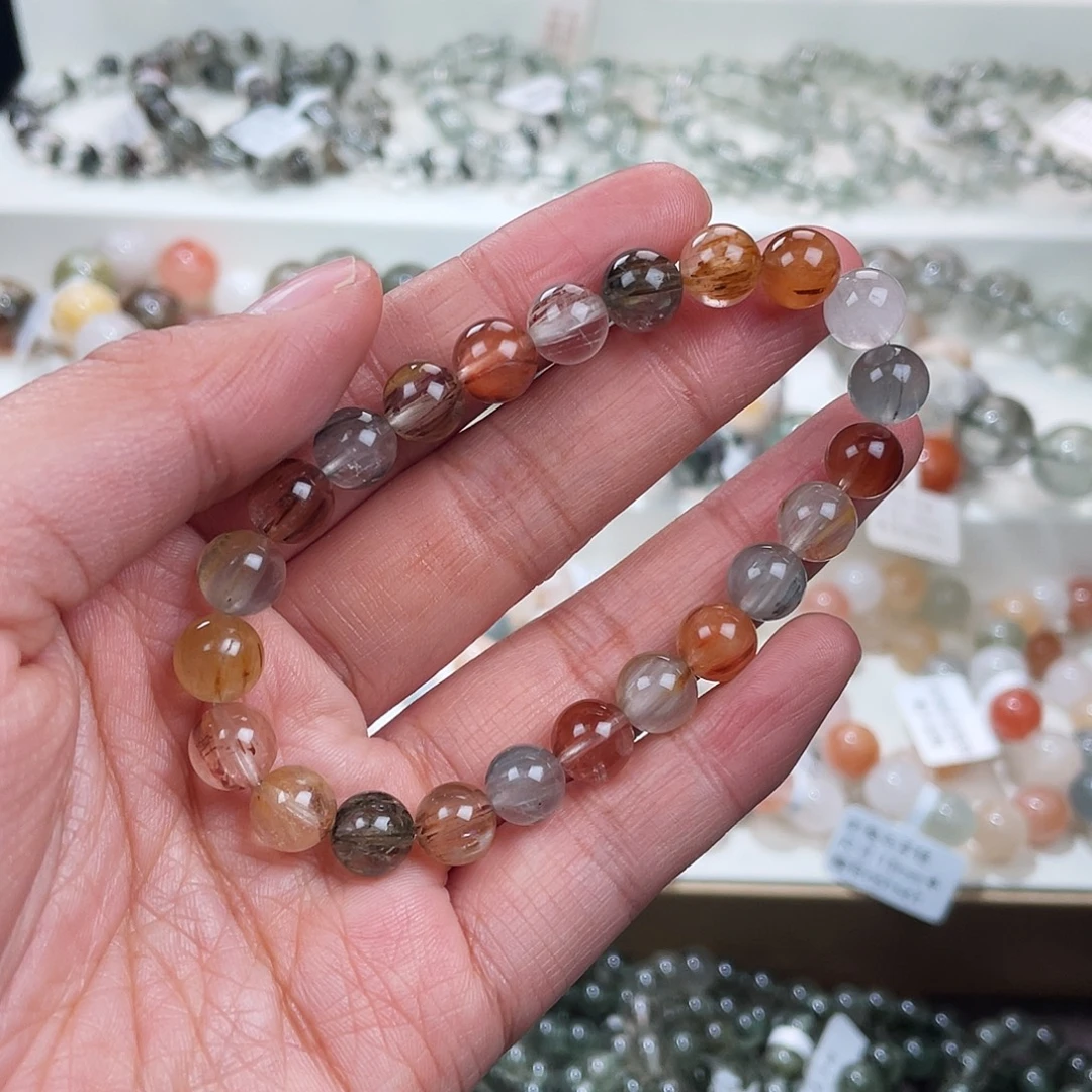 水晶未镶嵌手链水晶