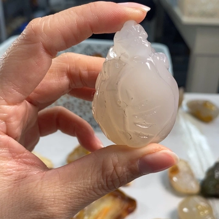 玛瑙/玉髓吊坠(不含链)未镶嵌