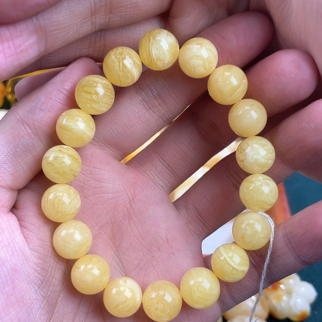 琥珀裸石未镶嵌蜜蜡