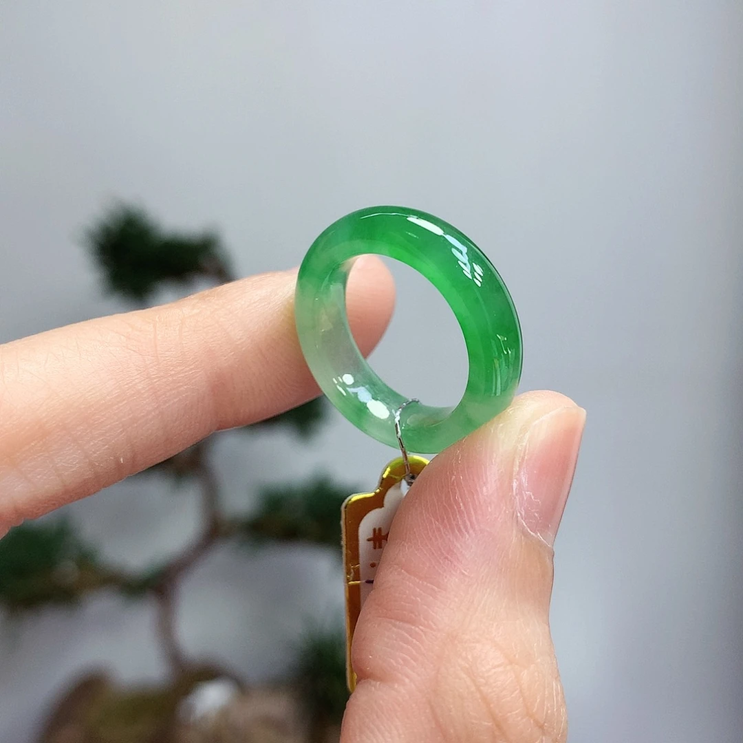 翡翠戒指未镶嵌9号