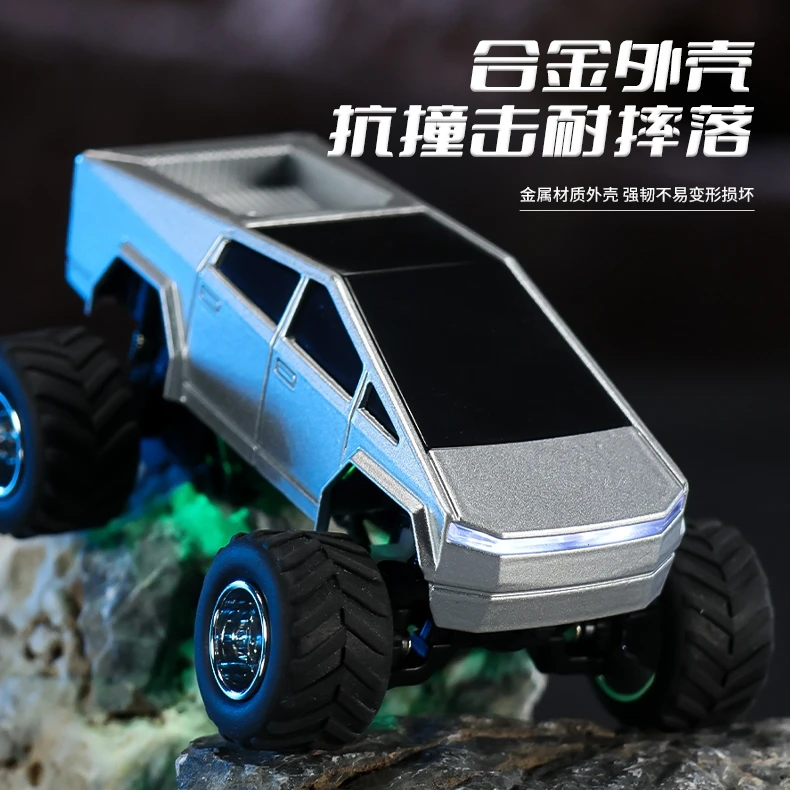 【小艺/R星】合金车身手机蓝牙遥控特斯拉赛博皮卡大脚怪玩具车礼物
