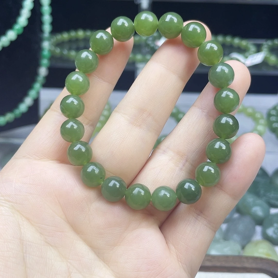 和田玉未镶嵌手串