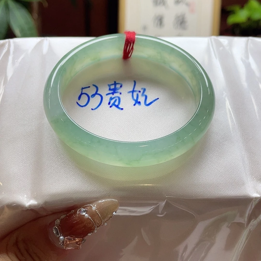 翡翠未镶嵌手镯23号