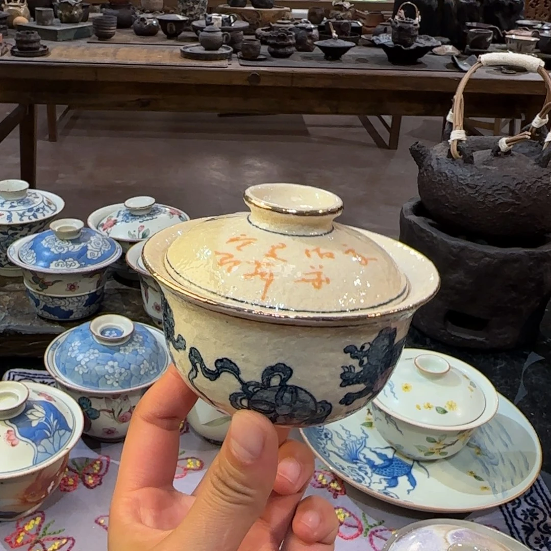 瓷片景德镇手作器皿同款发货