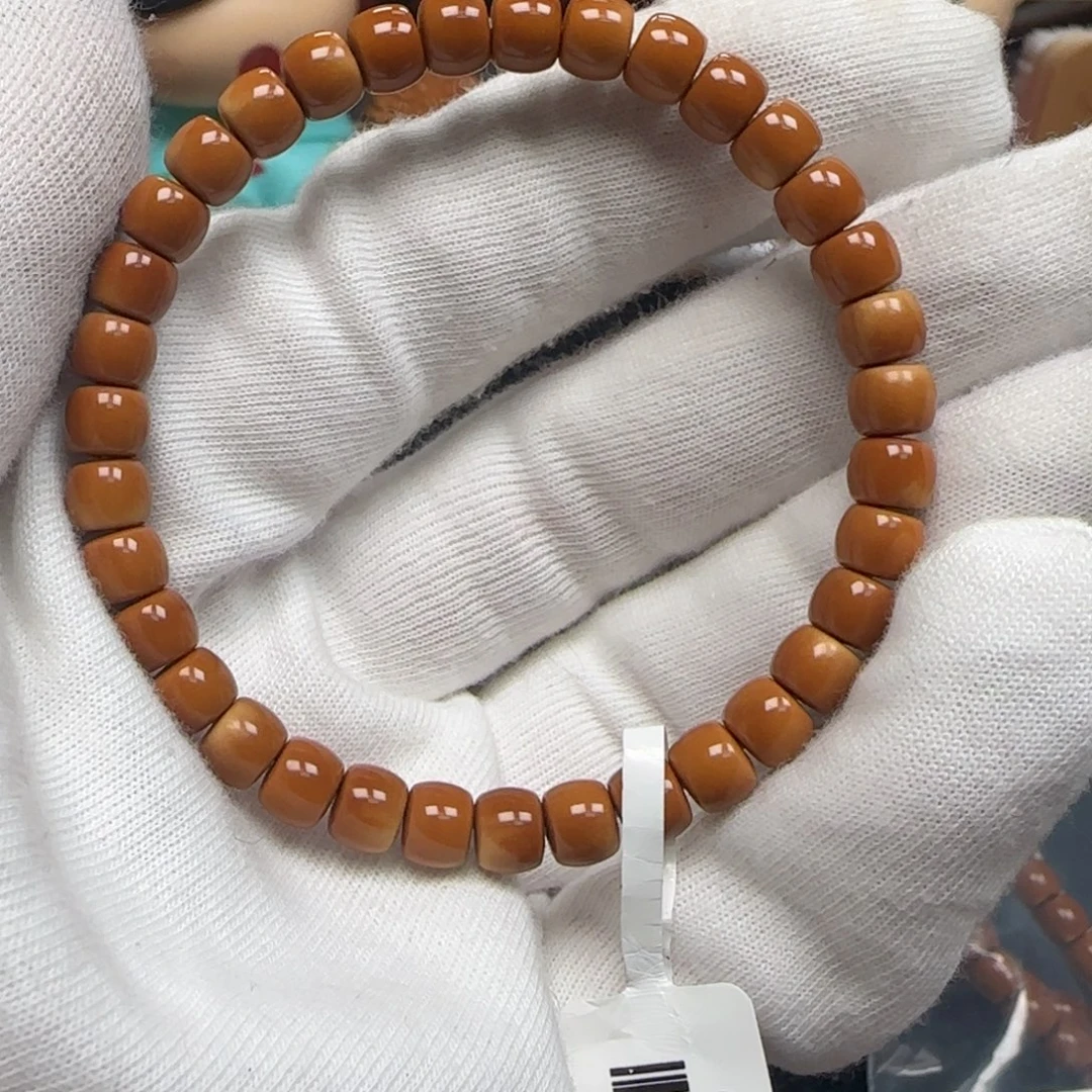 橄榄核手串老挝单圈极限弧福利6.3mm