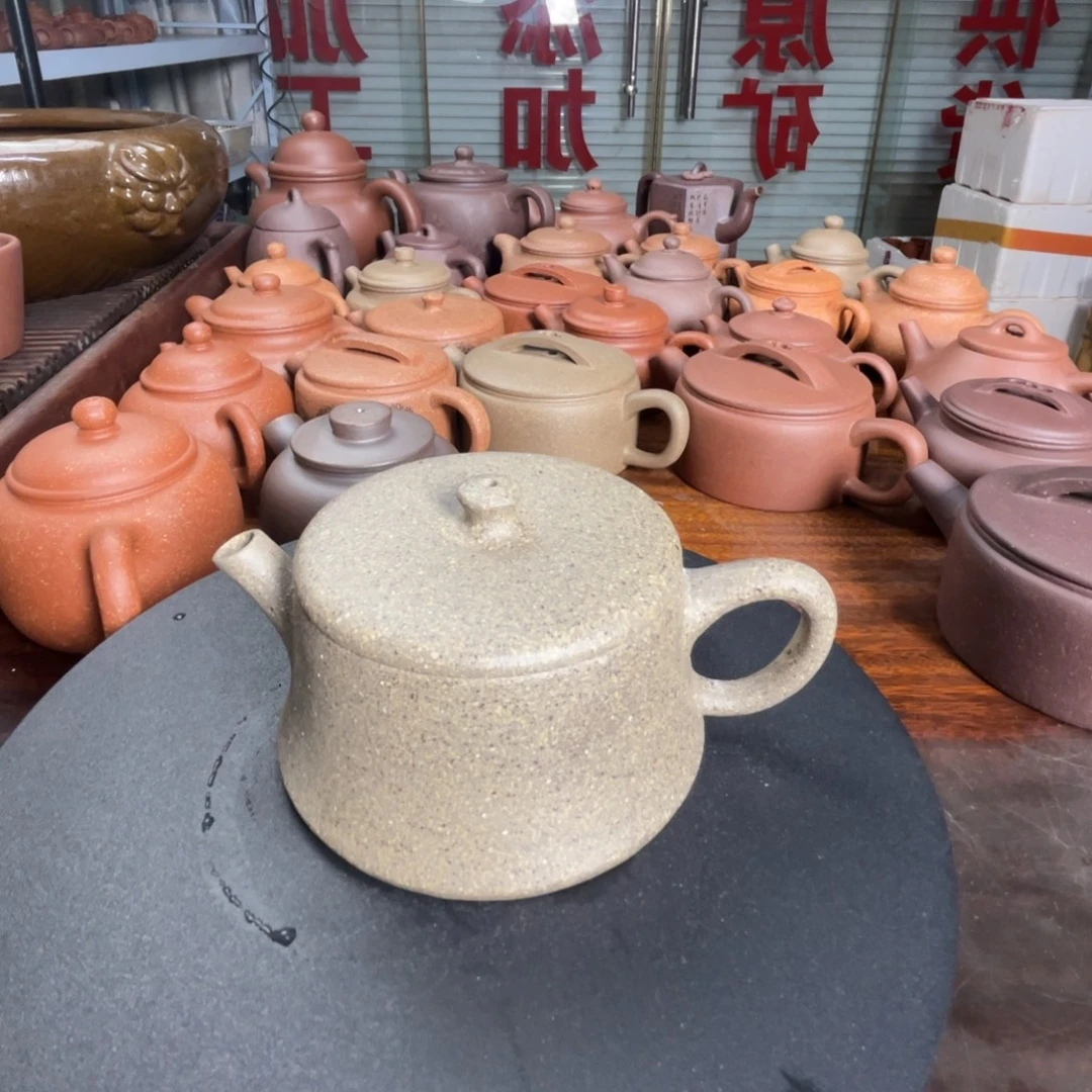 茶壶紫砂青降云柱180cc