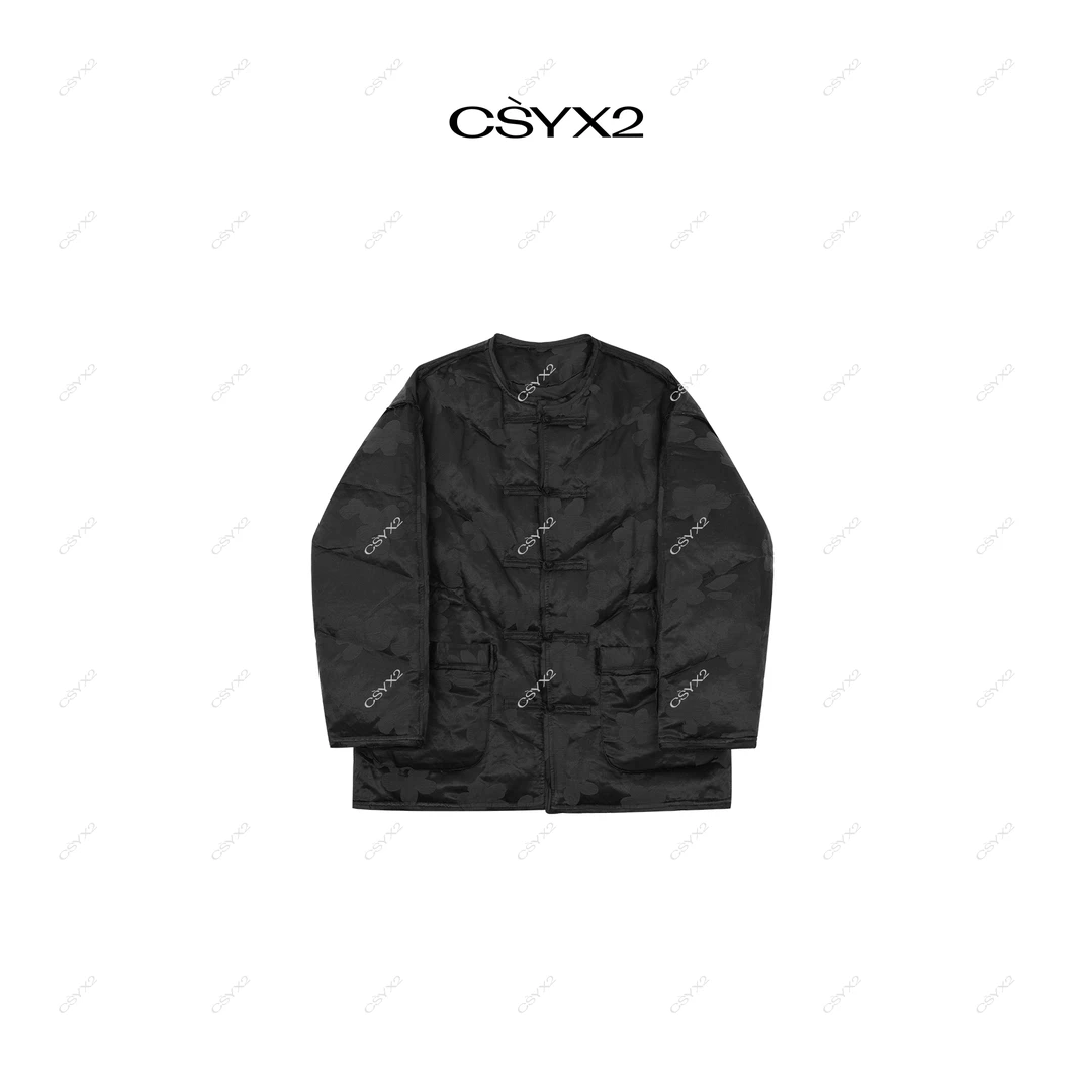 CsyX2-2025A/W 秋冬新品 盘扣新中式羽绒服CA4DY037