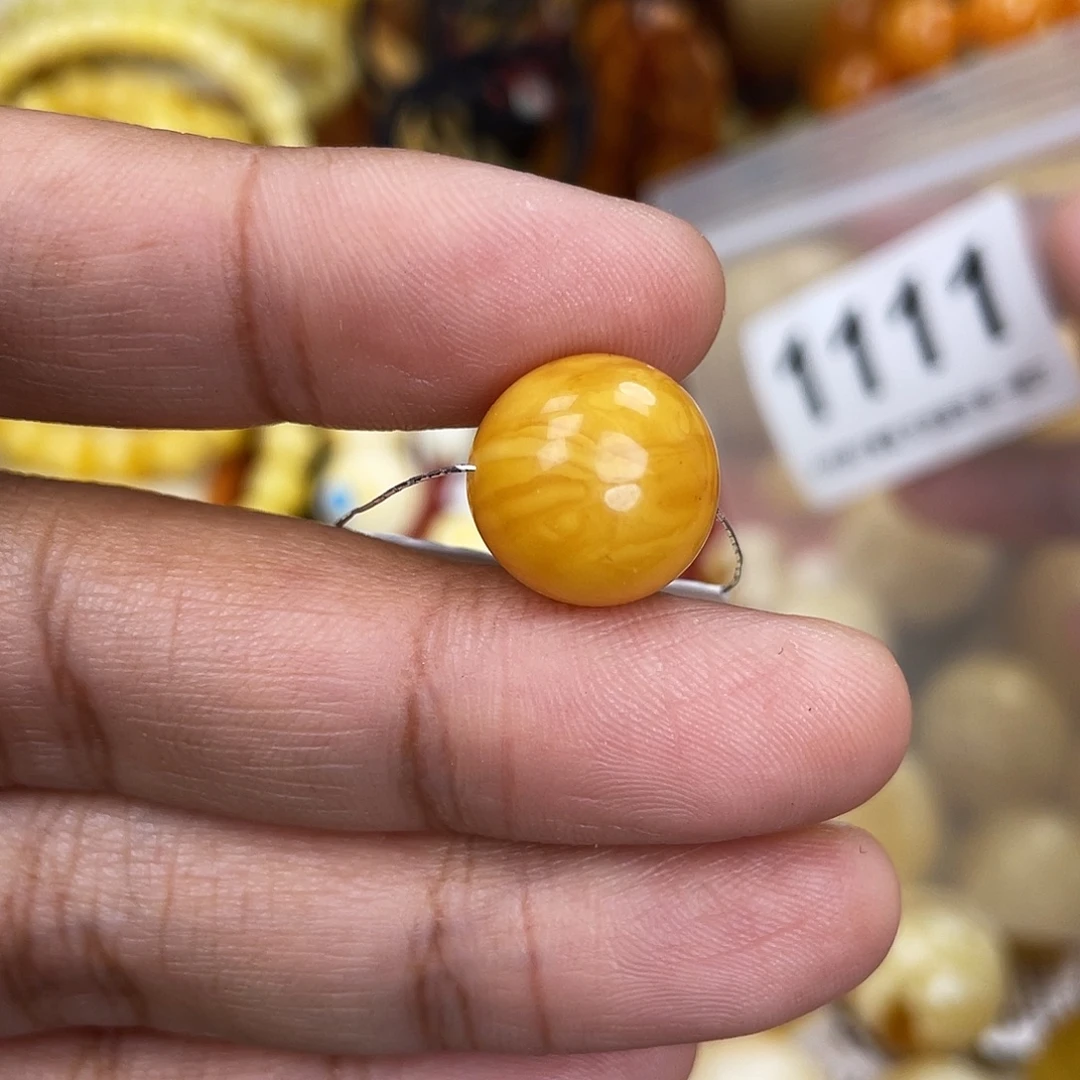 蜜蜡未镶嵌珠宝奇石粉13.8