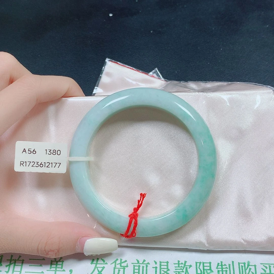 翡翠未镶嵌手镯翡翠手镯56