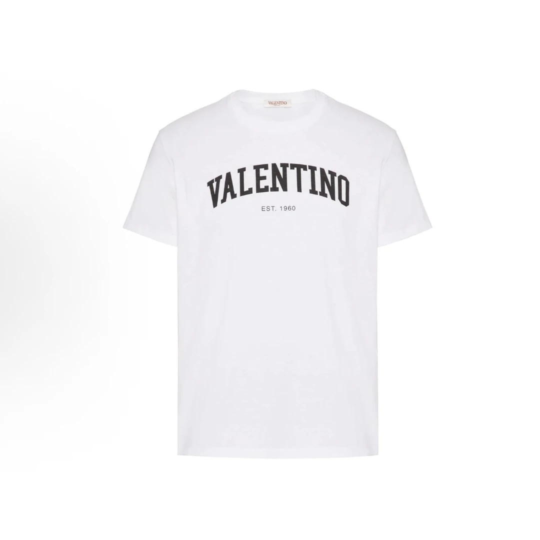 未使用 Valentino/华伦天奴 Logo字母印花圆领套头短袖