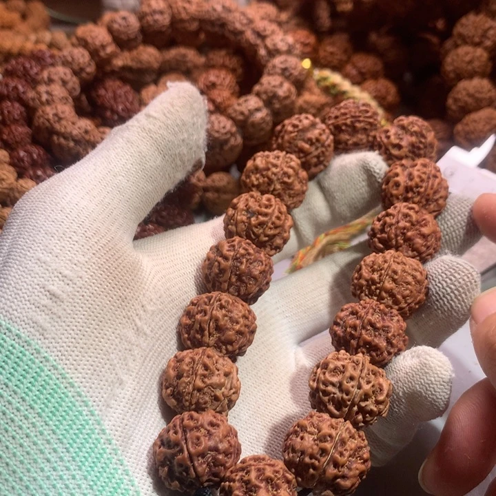 金刚菩提手串霸****ι20加原生态精挑的