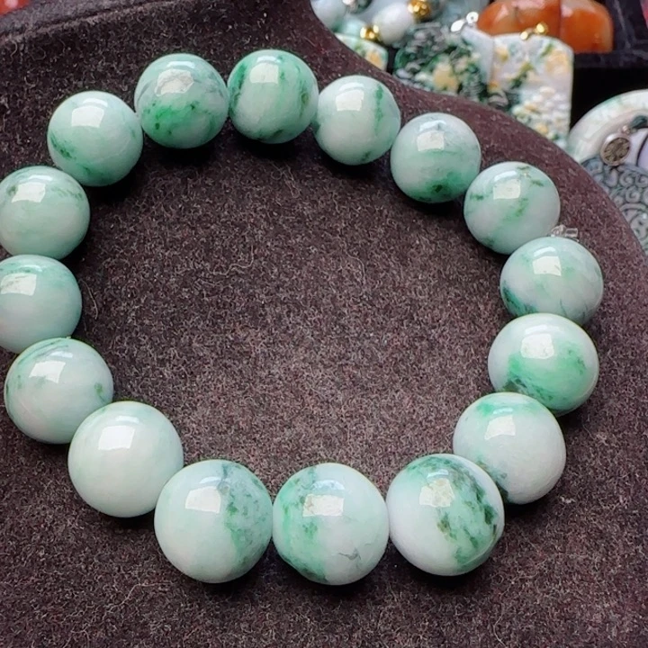 翡翠颈饰未镶嵌天然A货26