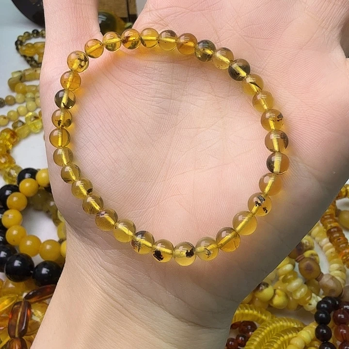 琥珀未镶嵌珠宝奇石