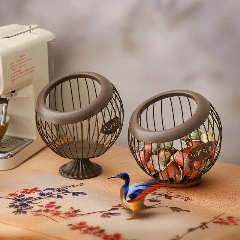 新款高颜值水果篮北欧零食收纳篮桌面茶几装饰摆件糖果收纳盘