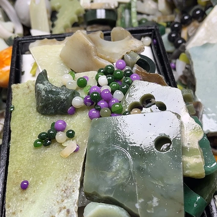 和田玉9K金镶嵌珠宝奇石用****5