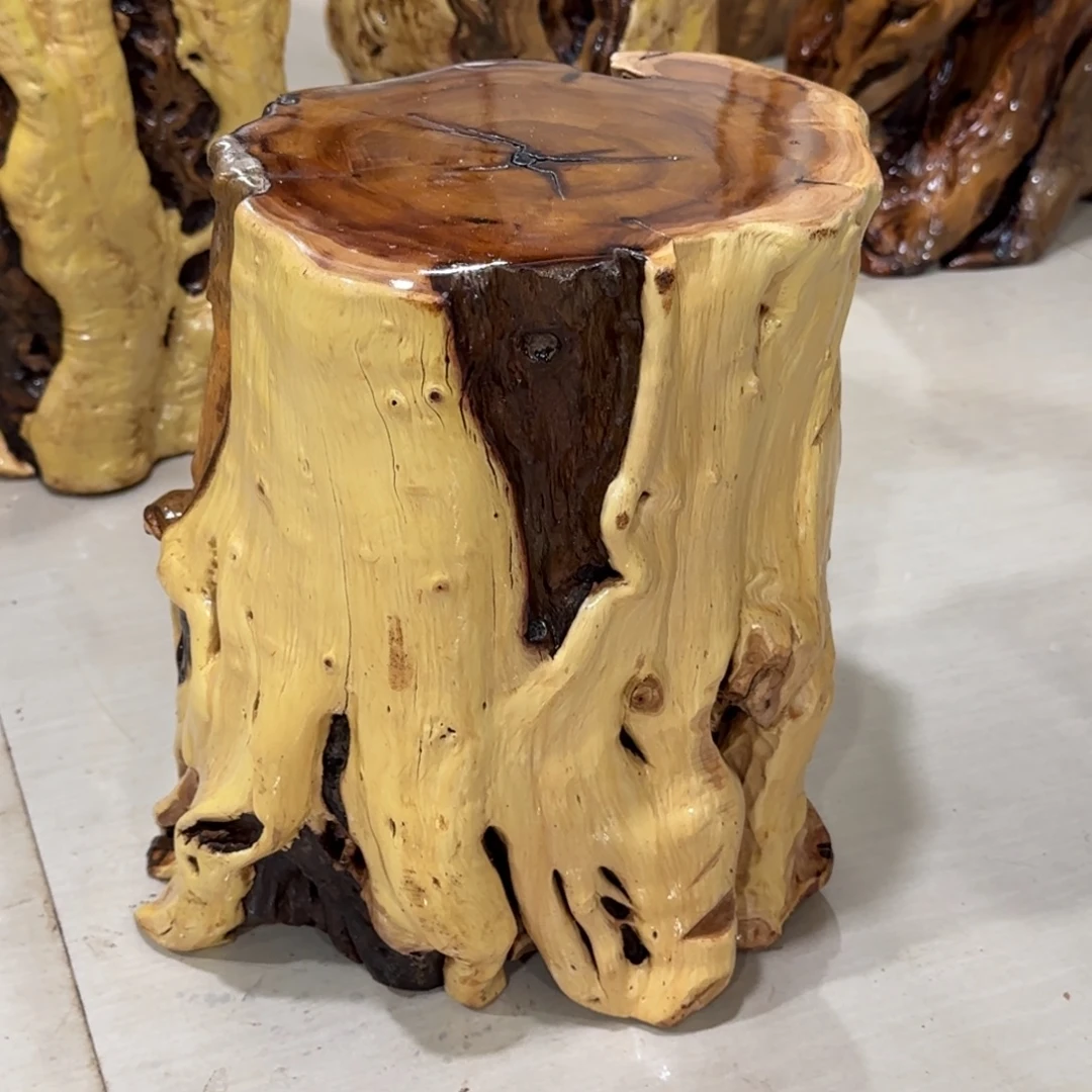 秋***哥龙纹鸡心枣木手工艺品
