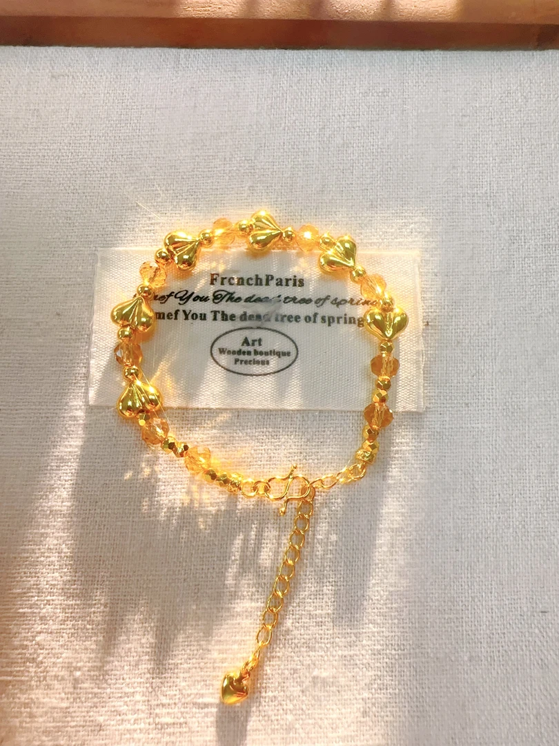 时尚流行屁桃手链2018