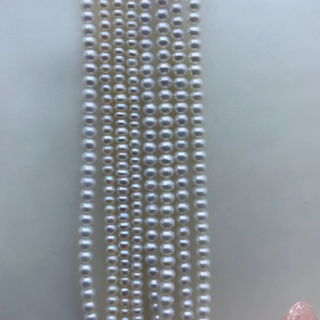 淡水珍珠颈饰银S925镶嵌