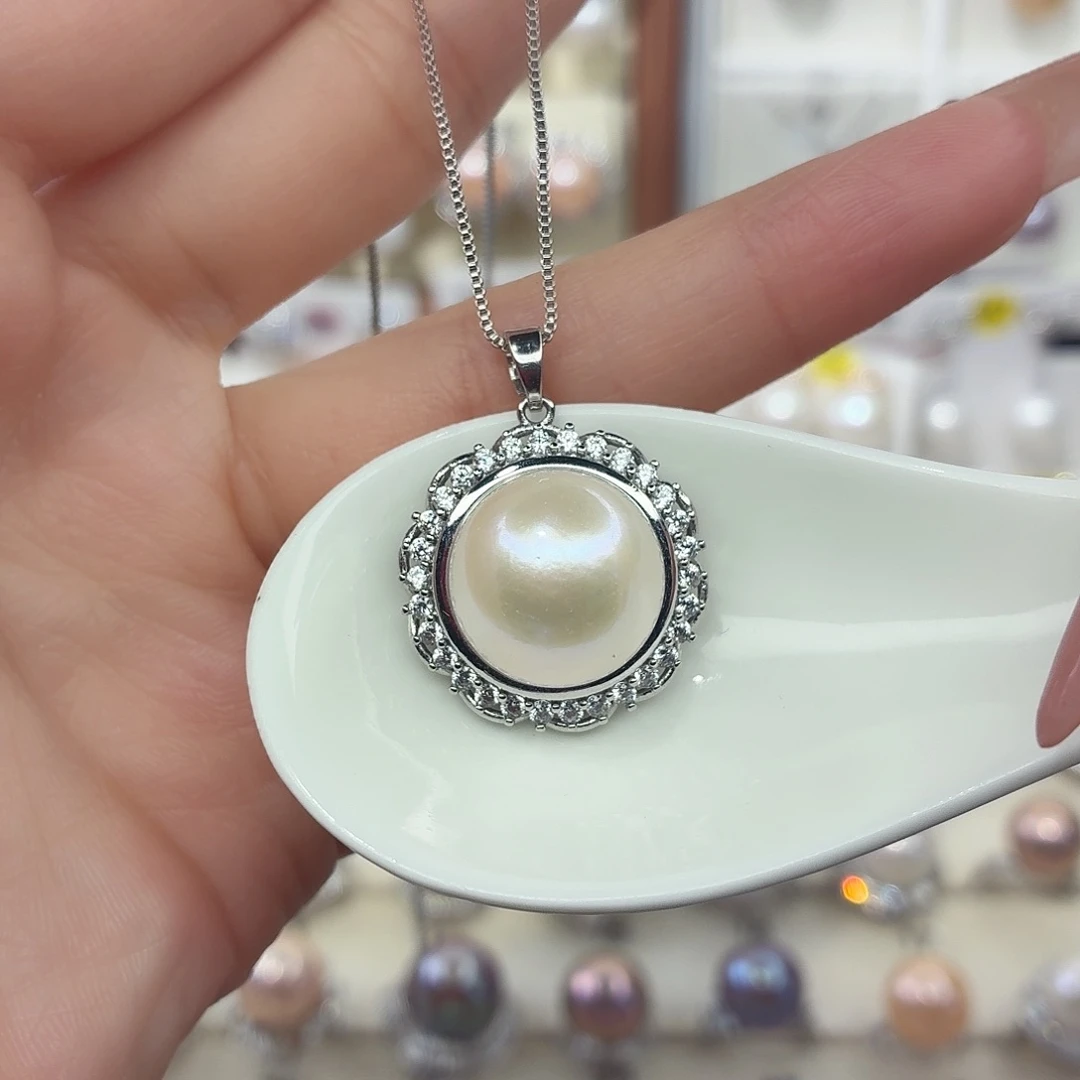 颈饰淡水珍珠合金F