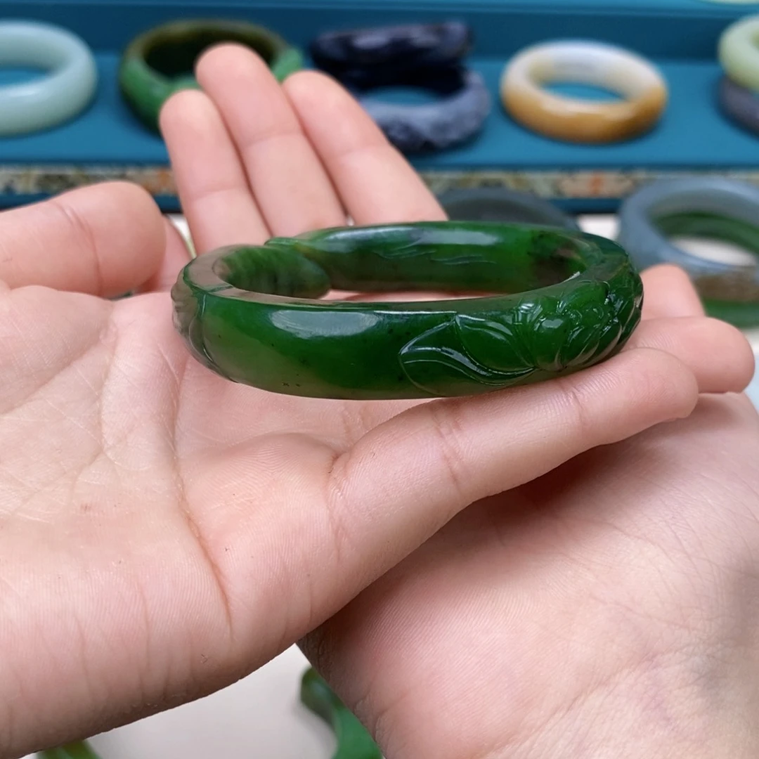 和田玉手镯  52.64未镶嵌