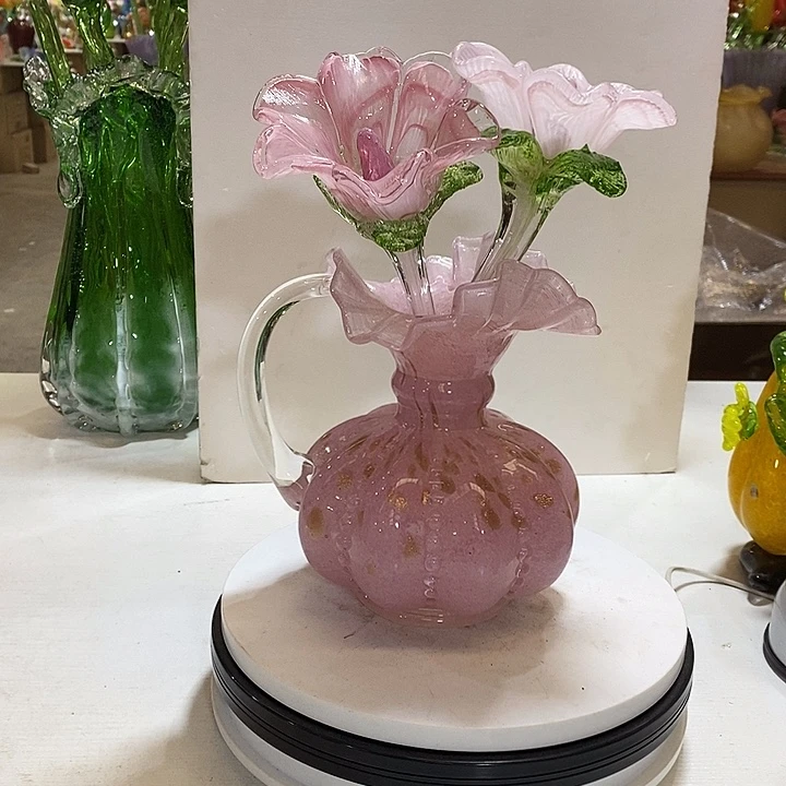 花瓶加两朵花高30厘米