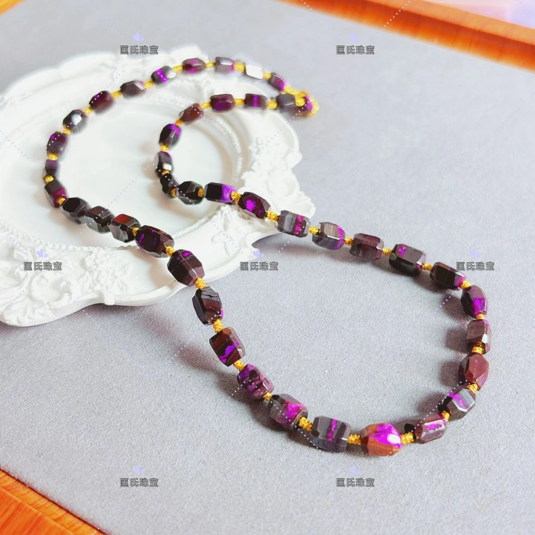 匡氏珠宝 舒俱来丝绒切面项链 Z-HL- A6419（多样性发一）