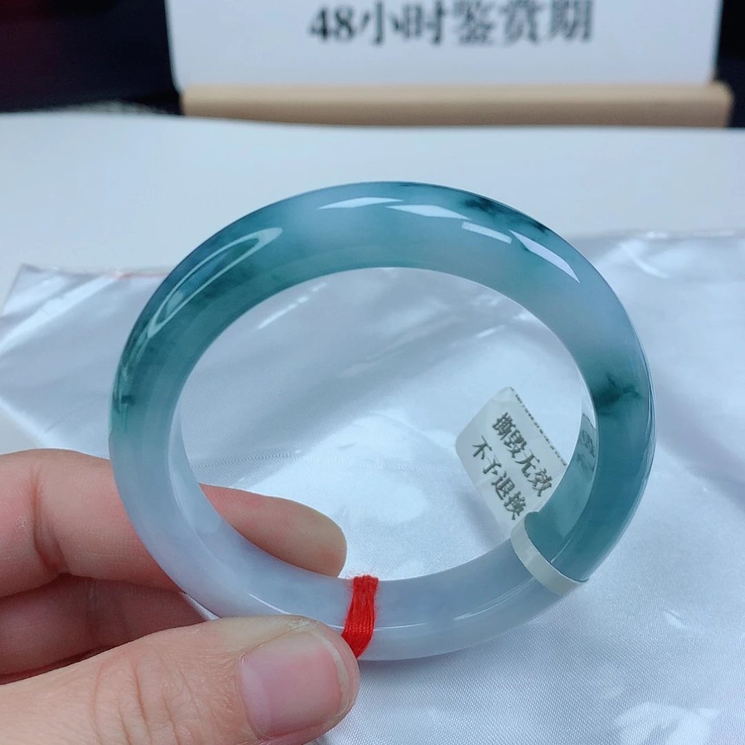 未镶嵌手镯翡翠55.6圈口
