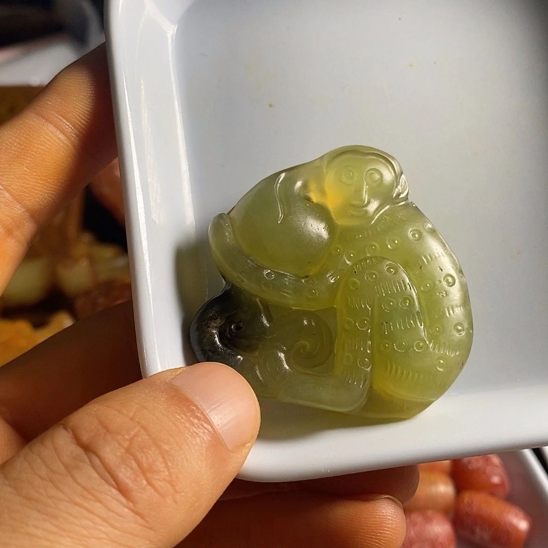 岫岩老玉（透闪石质玉）未镶嵌挂件