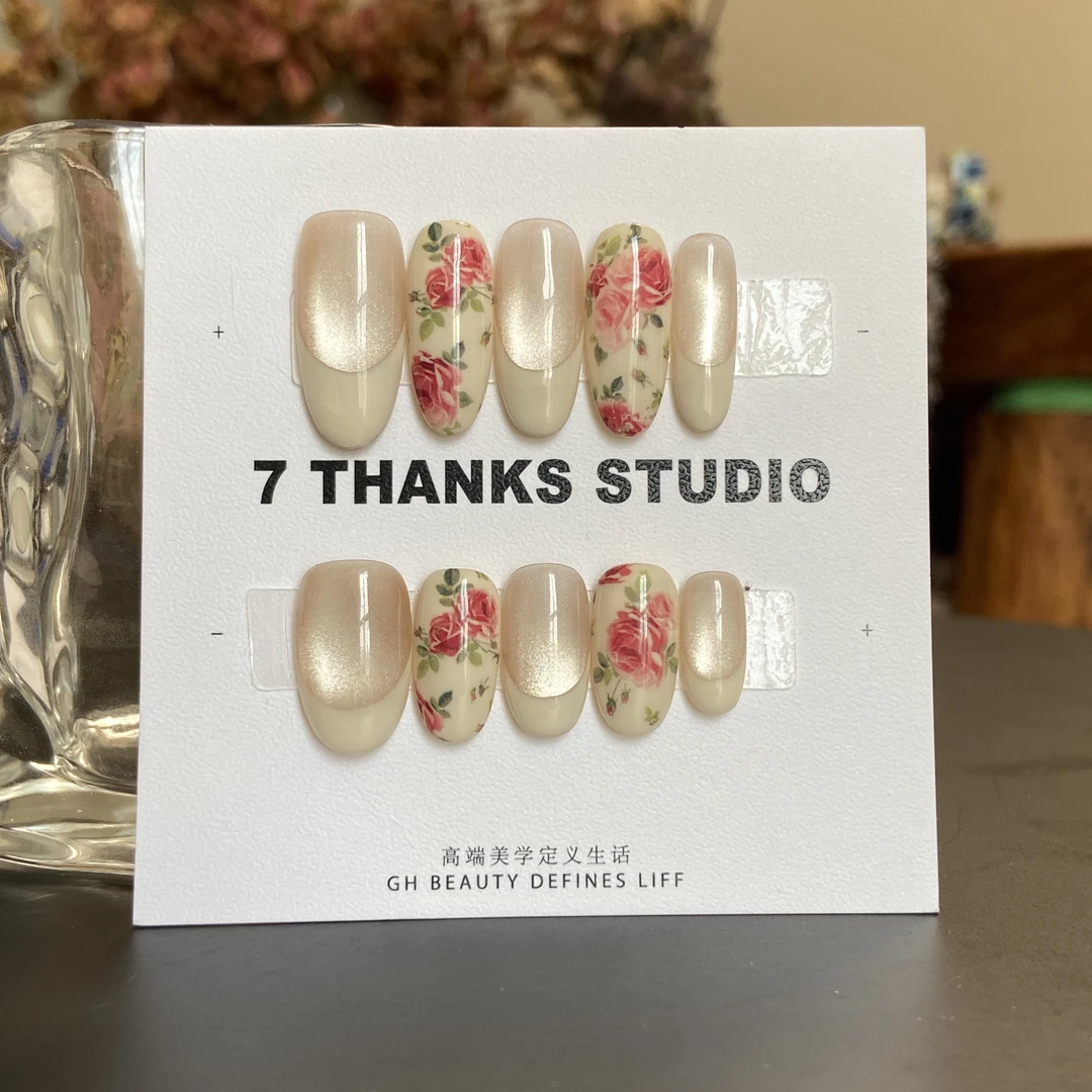 【镜中花】纯手工可拆卸穿戴甲