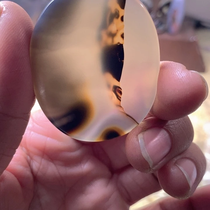 玛瑙/玉髓合金珠宝半成品