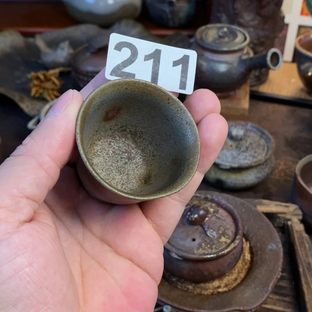 备前烧柴烧茶具陶阳师兄