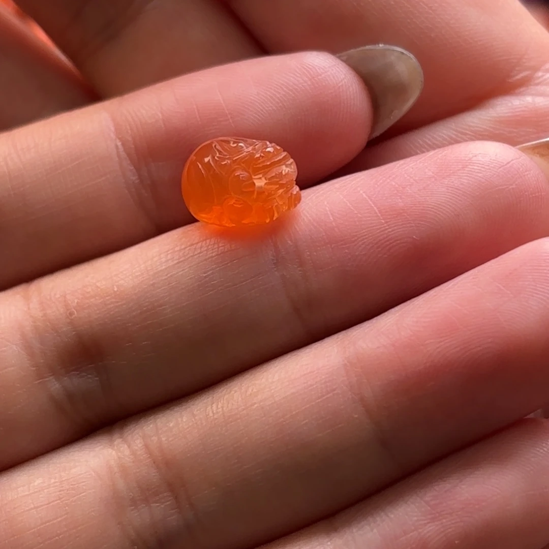 未镶嵌南红玛瑙珠宝半成品