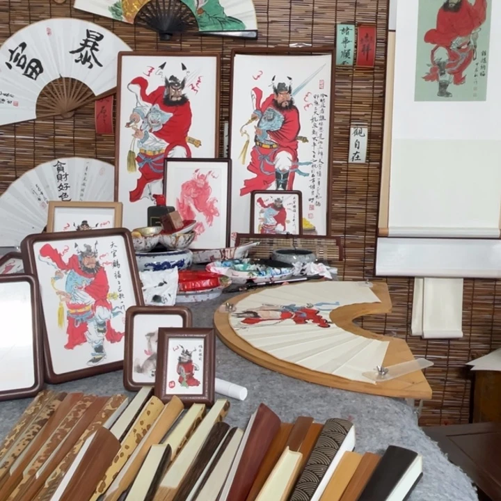 风***茂书法张老师7号钟馗