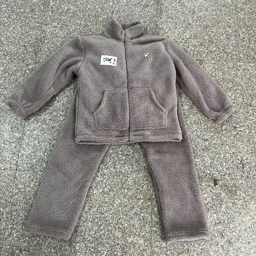 【盼盼】男女同款睡衣套装加绒加厚简约可外穿家居服套装-50005