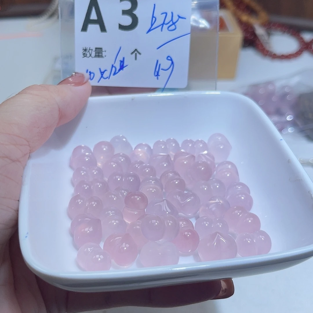 珠宝半成品水晶未镶嵌A3。