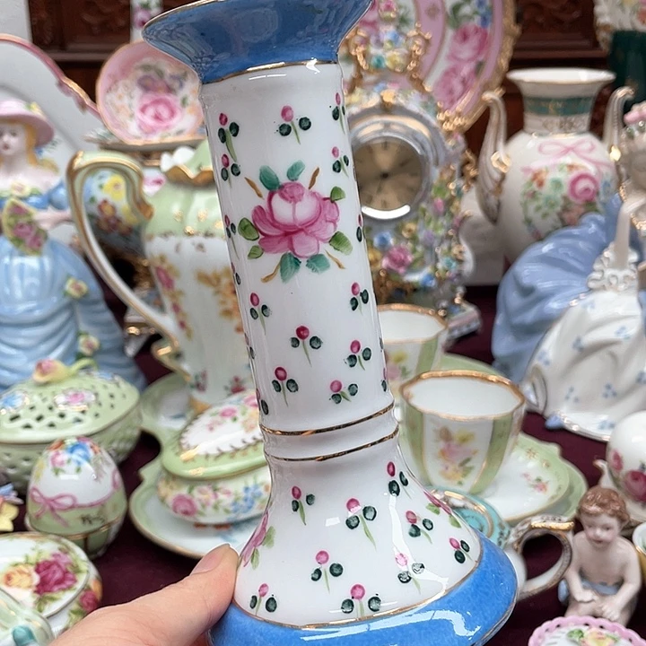 杯碟陶瓷摆件陶瓷微瑕