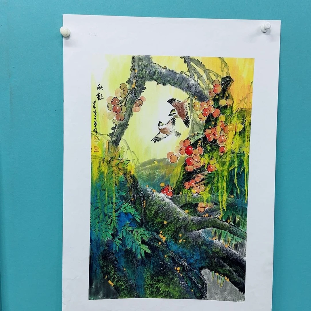 国画李文军教授作品