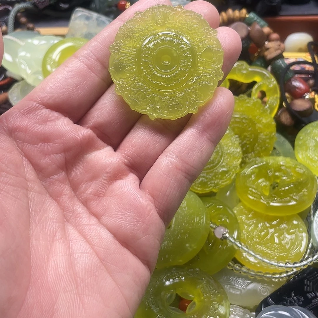 *****蛇纹石玉未镶嵌颈饰