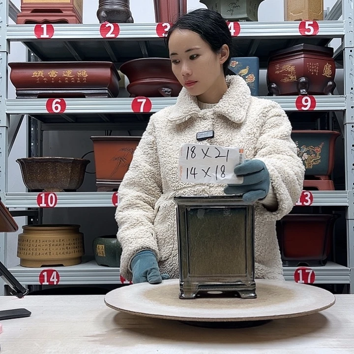 紫砂花盆紫砂花盆