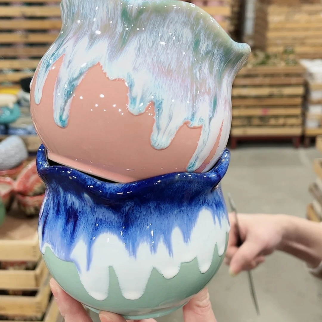 【闪购商品】陶瓷福利品凑满10元发货陶瓷花盆