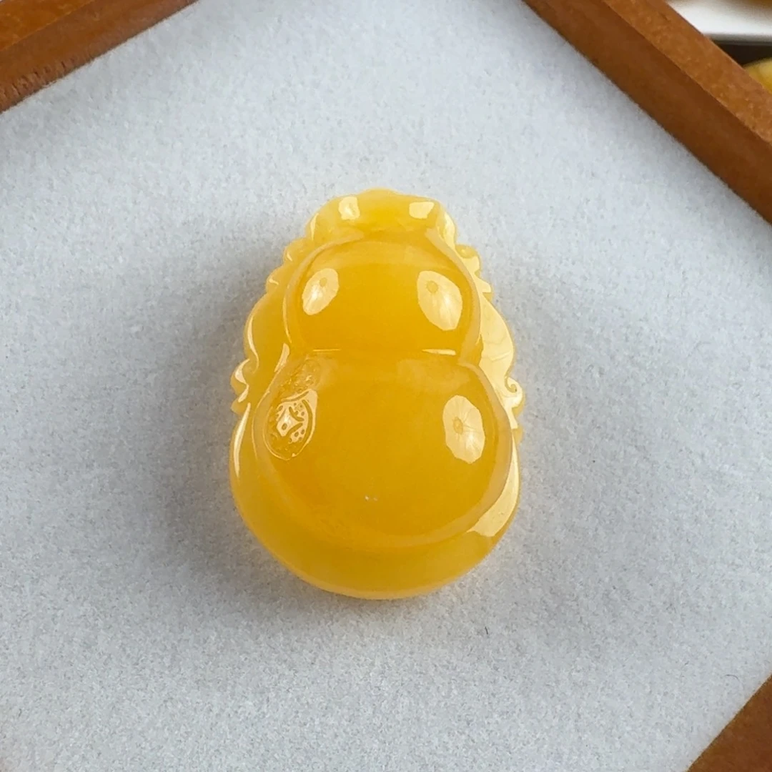 未镶嵌颈饰琥珀蜜蜡葫芦宝瓶