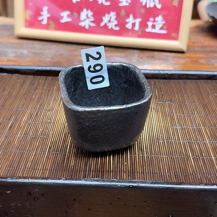 纯手工制作粗陶茶具
