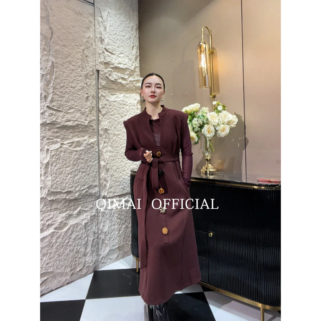 时尚套装网红休闲风连衣裙女装设计师收腰御姐风时尚