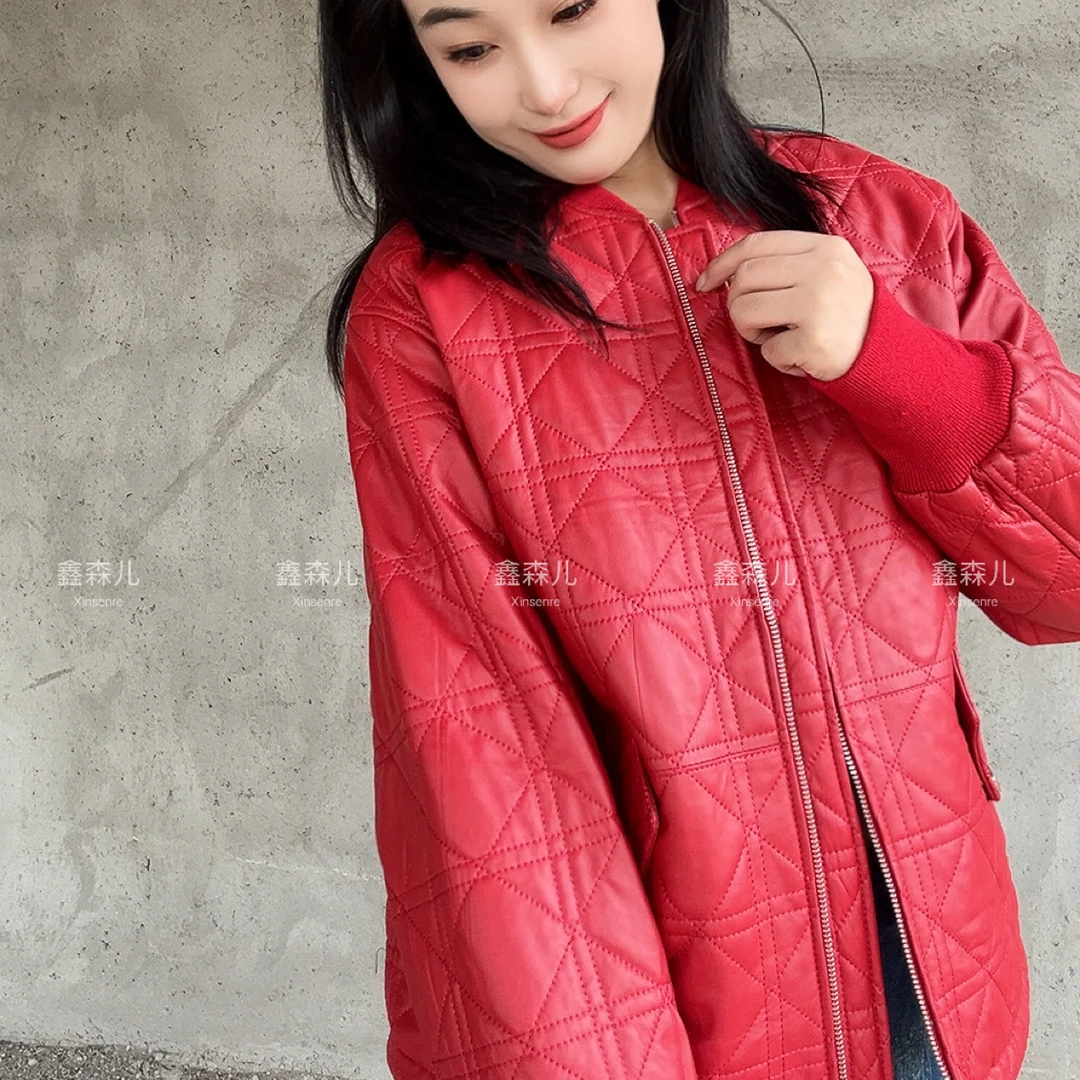 XSE轻奢服饰#25冬季新款刺绣休闲棒球服拉链款羽绒外套