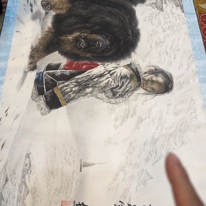 年画装饰画处理了