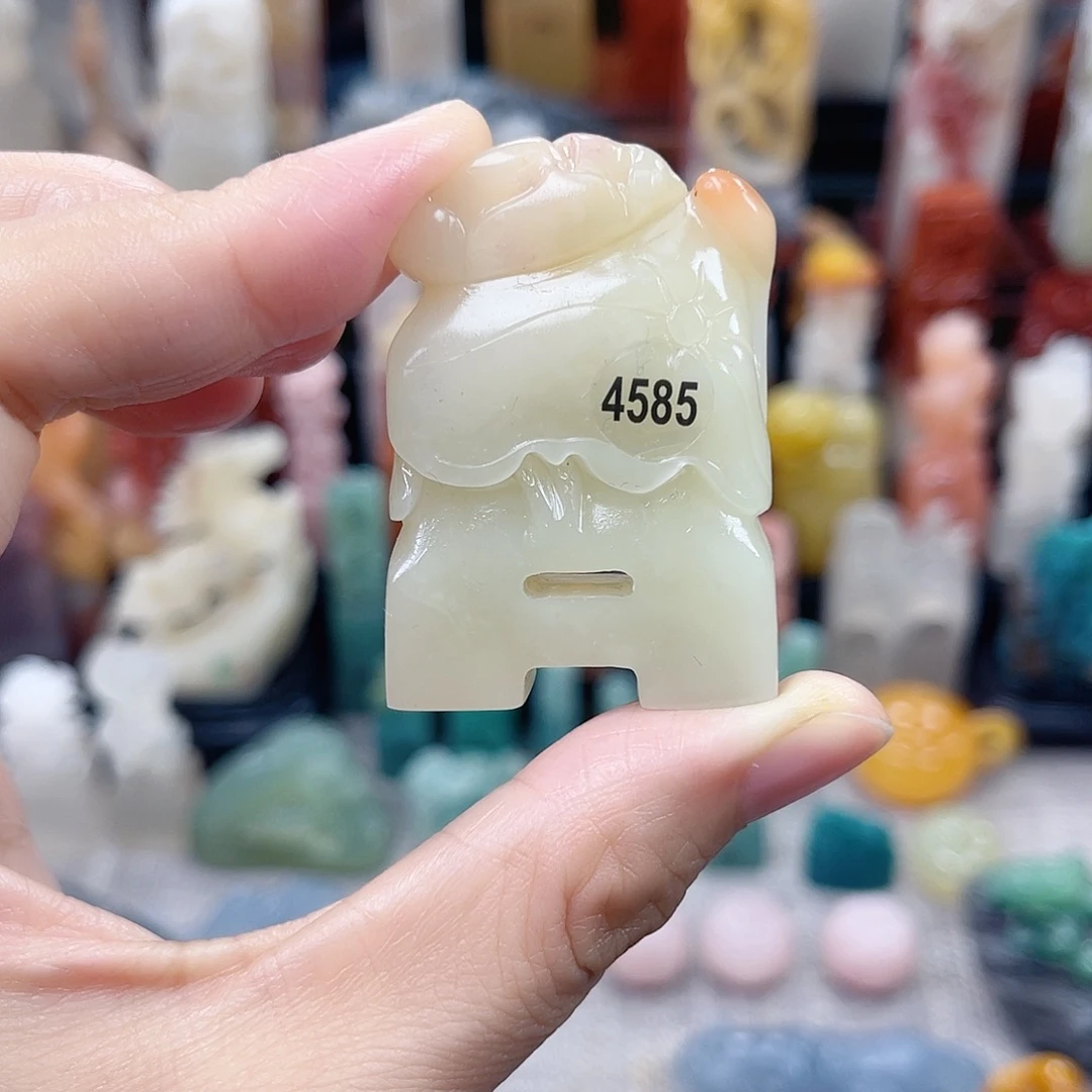 印石昌化石4585包邮包刻