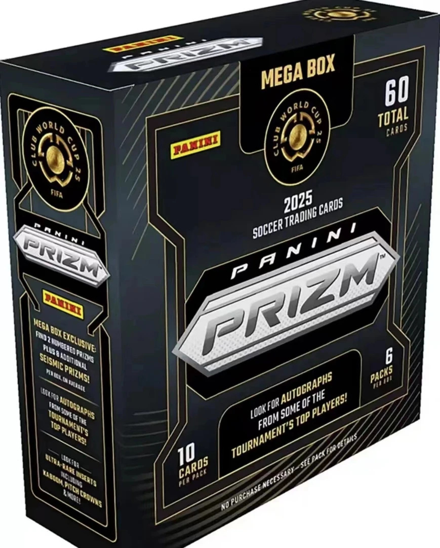 2025 PANINI 世俱杯 prizm mega pz 球星卡 盲盒
