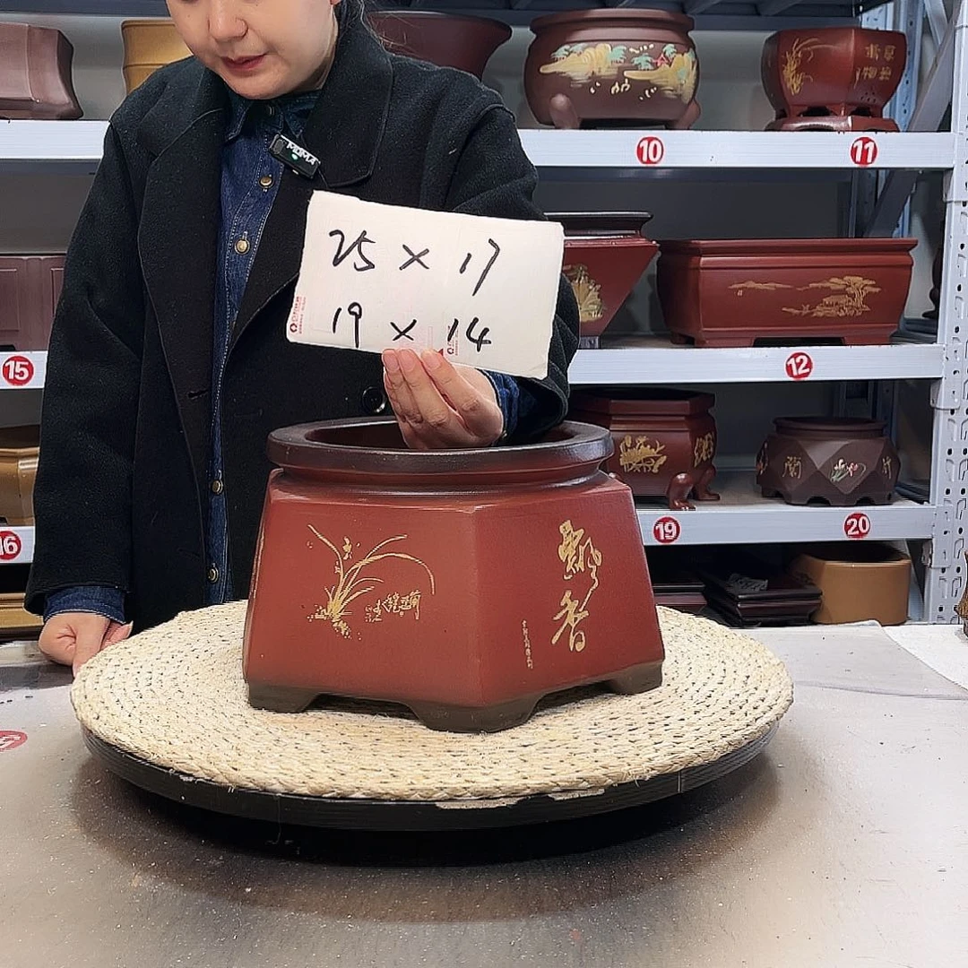 花盆紫砂紫砂花盆